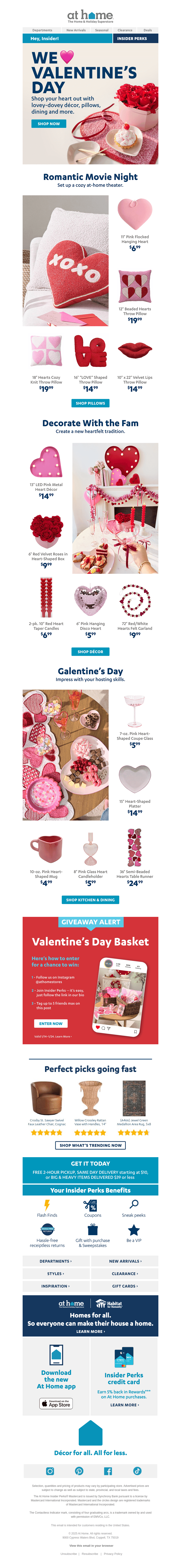 Swoon-worthy Valentine’s Day Décor 💝