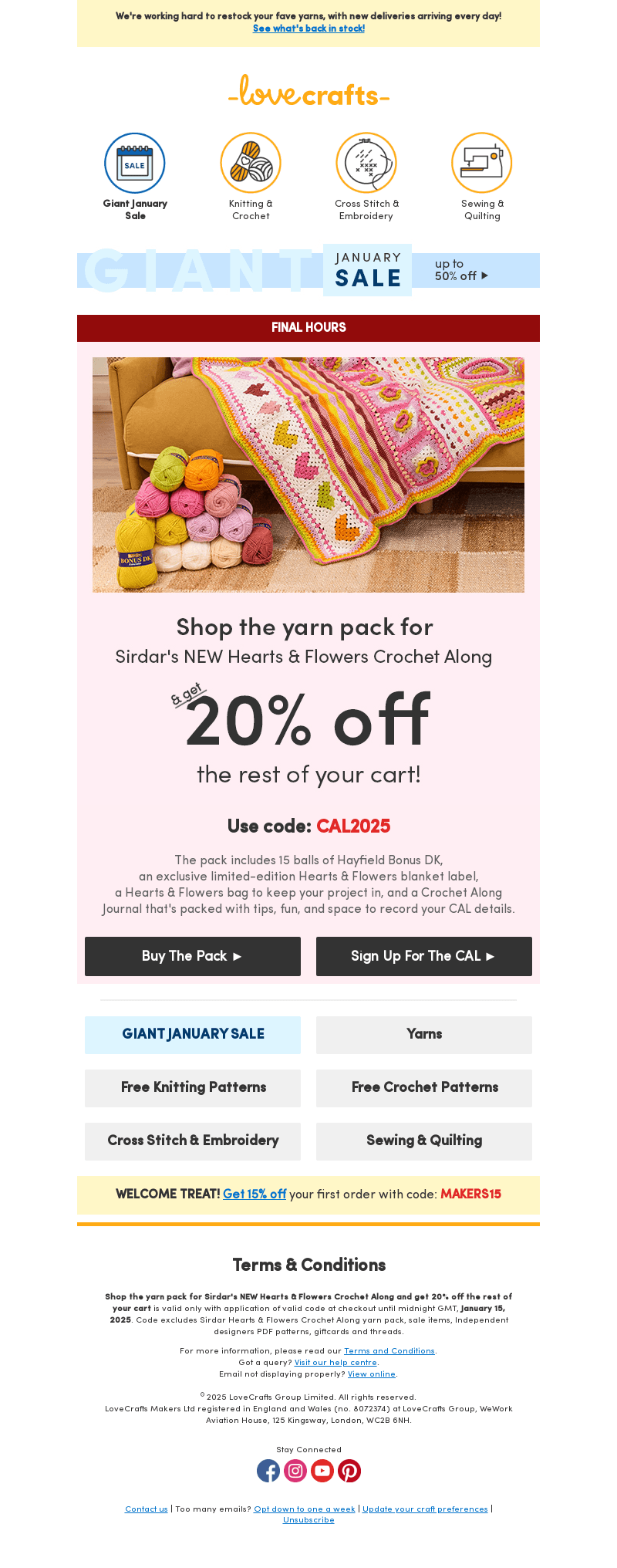 20% off your cart ⚠️ FINAL HOURS!