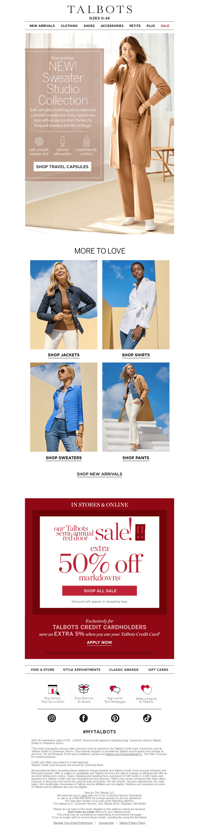 ✈️ NEW! Studio Sweater Travel Collection