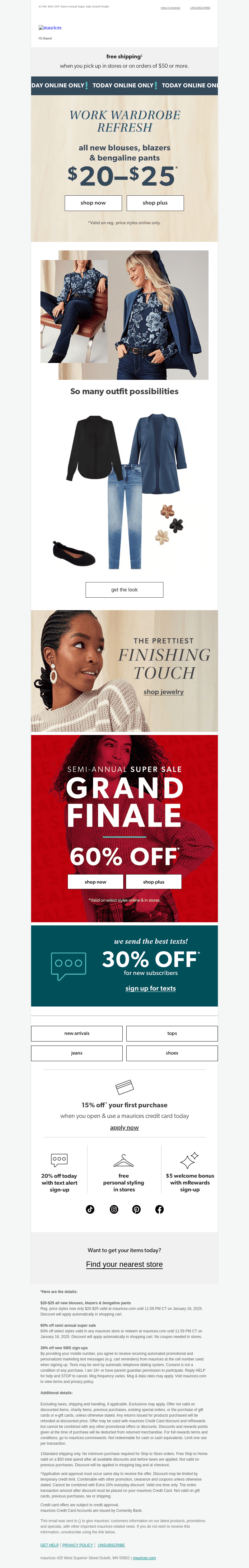 Today only! $20-$25 NEW work wardrobe stunners