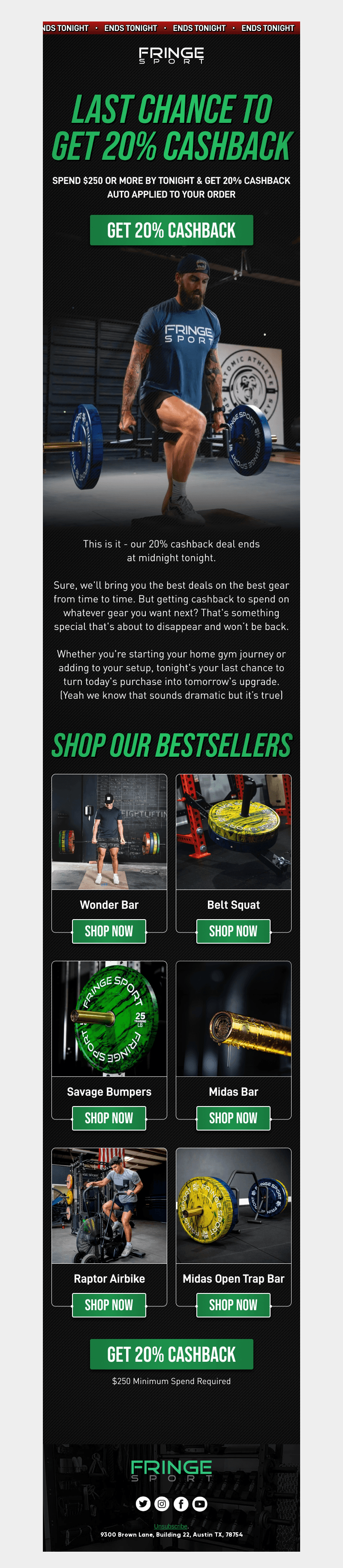 20% CashBack? Say less