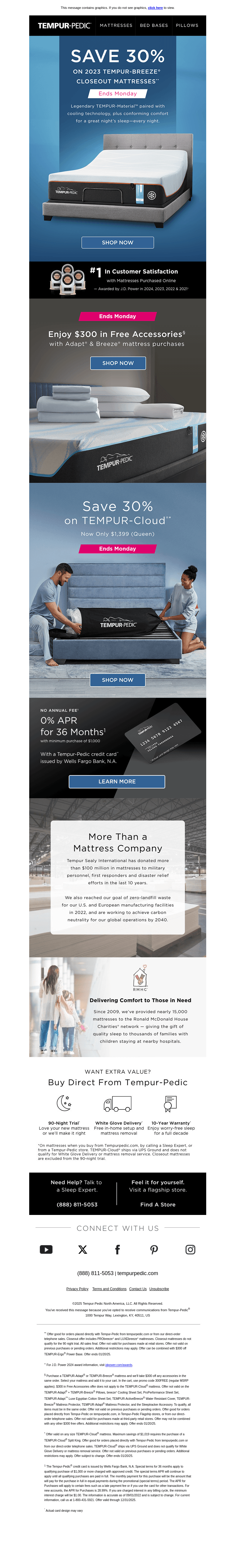 Mattress Closeout this weekend –– Save 30%