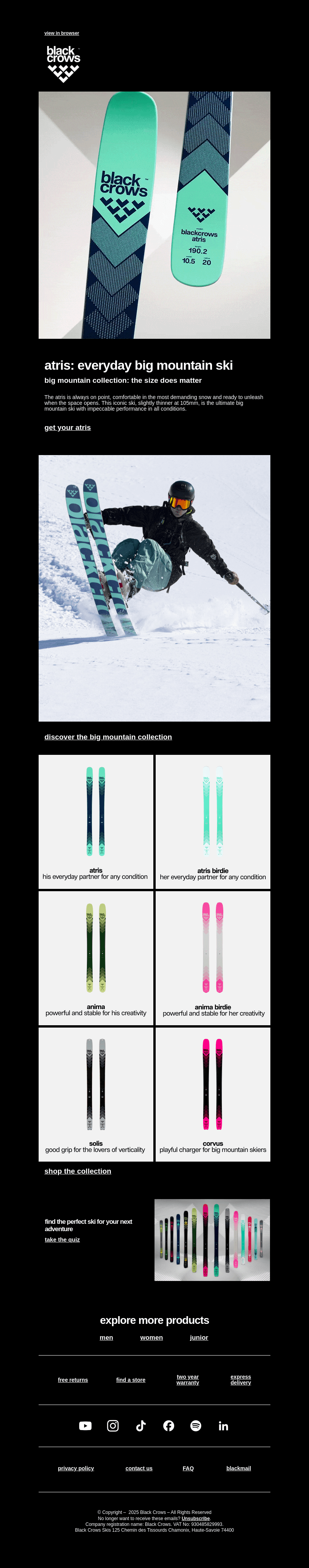 atris: everyday big mountain ski
