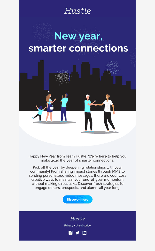 New Year, smarter connections! 🎉