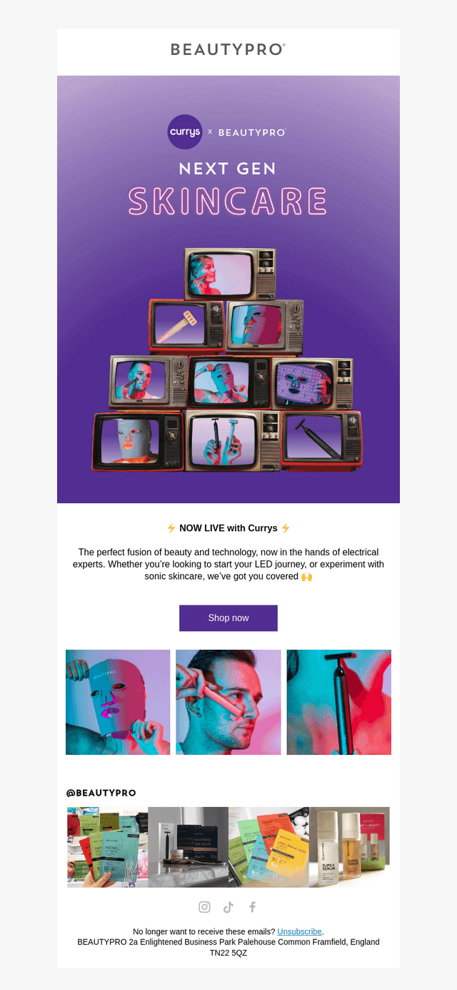Shop with the beauty tech experts 🖥️
