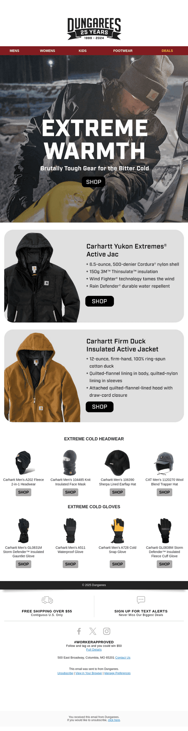 Extreme Gear for the Polar Vortex