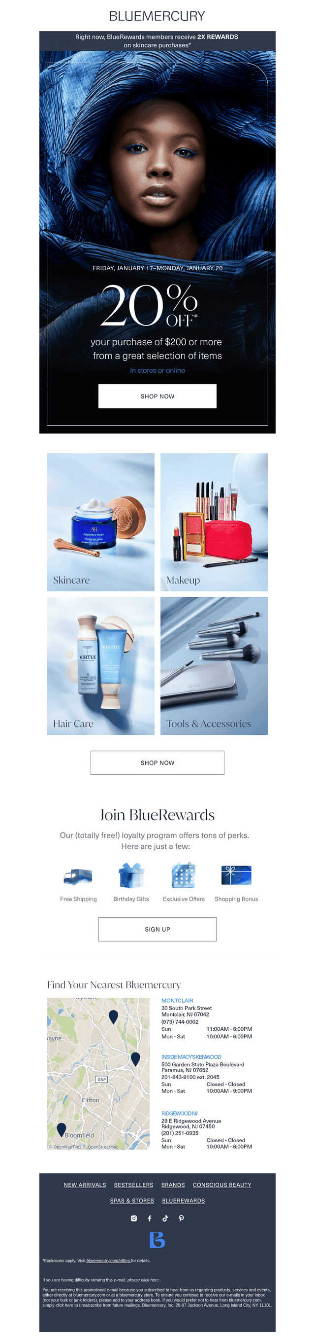 20% off, just for you 💙