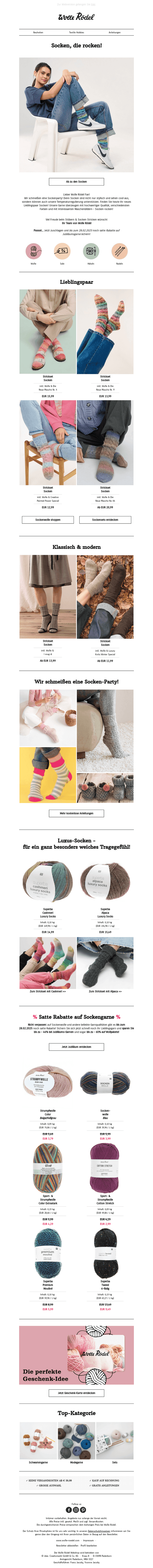 🧦😍 Völlig von den Socken!
