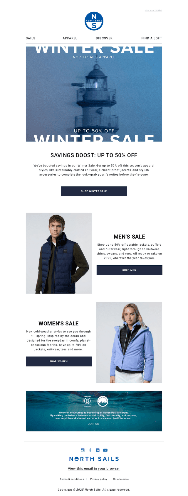 Now up to 50% off FW24 styles