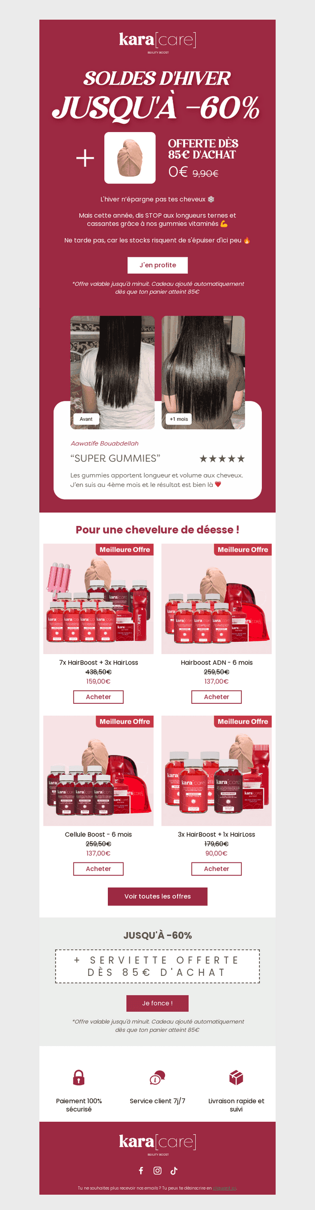 Débloque ton cadeau de 9,90€ 🎁