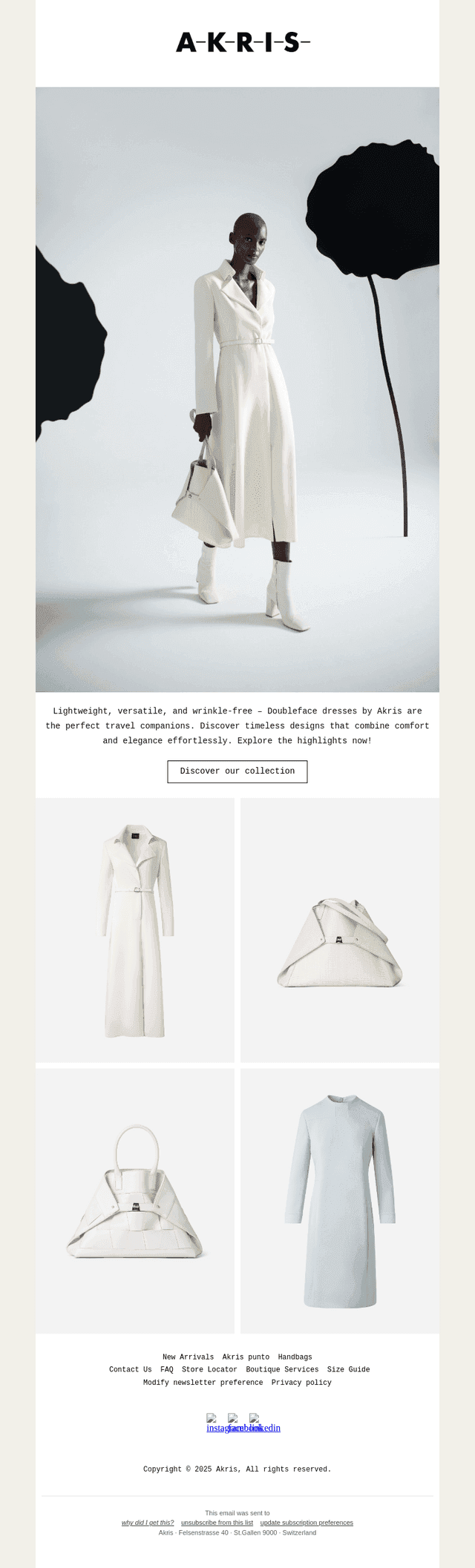 Travel in Style: Doubleface by Akris