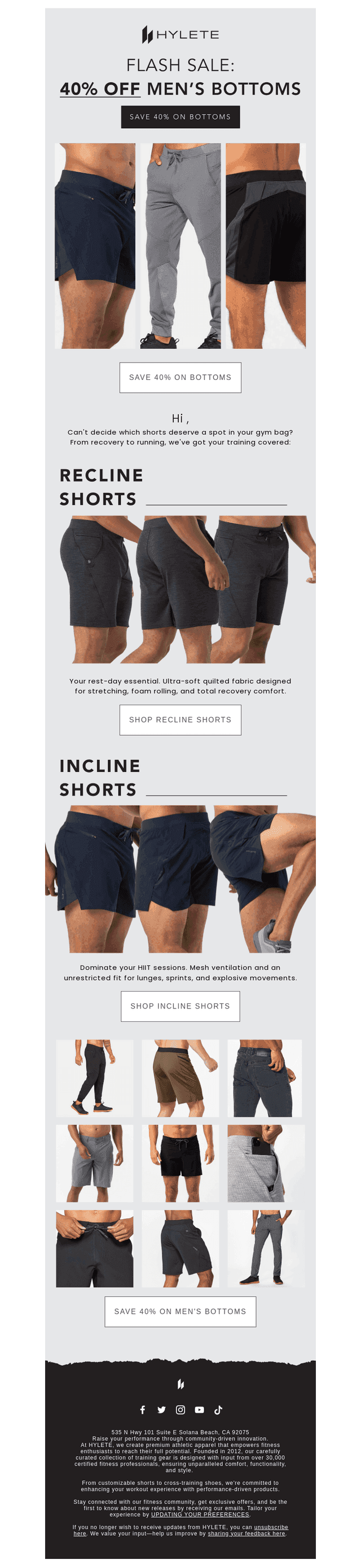 Your Favorite Shorts Are Now 40% Off