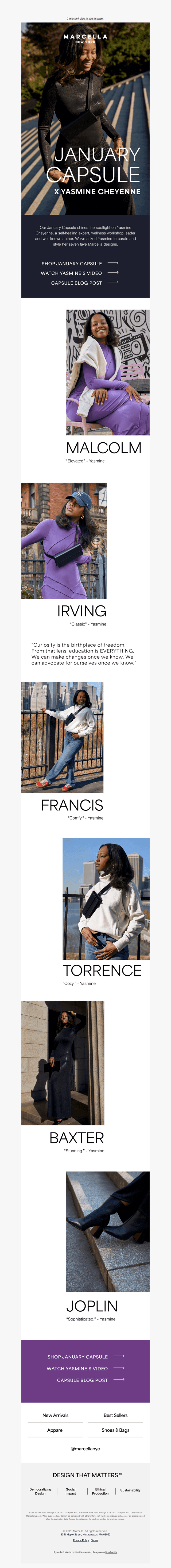 Our January Capsule is HERE!