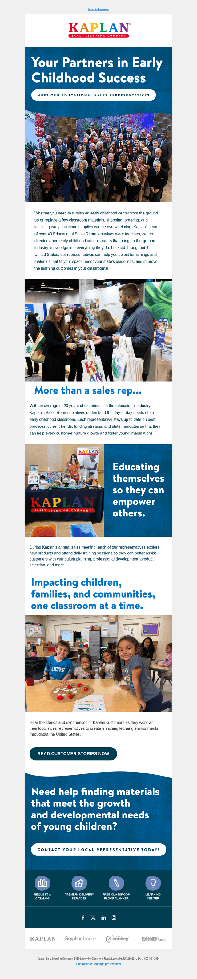 Your classroom. Our expertise.