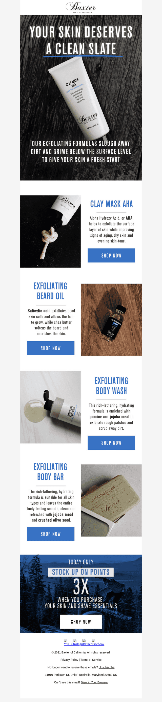 Your skin deserves a fresh start. 🧼