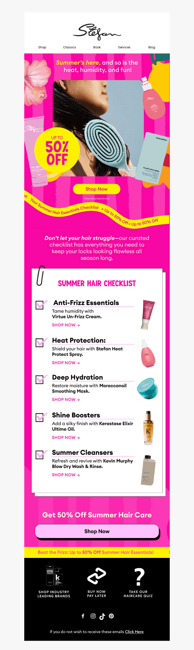 Your Summer Hair Checklist ✔️ Essentials Inside