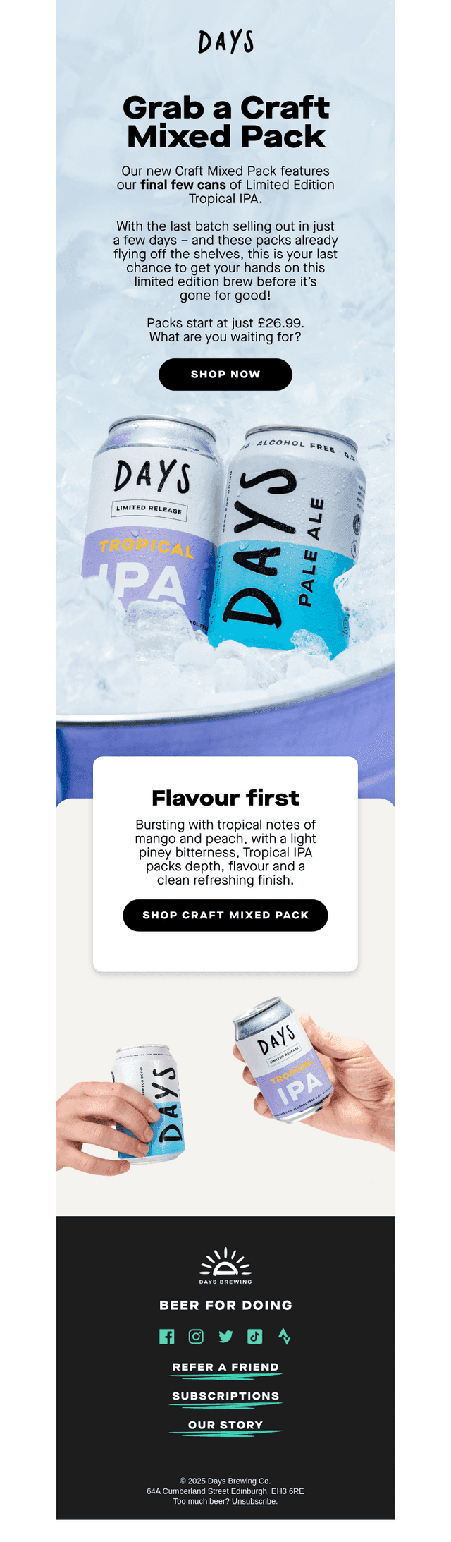 Check out our NEW Craft Mixed Pack 🍻