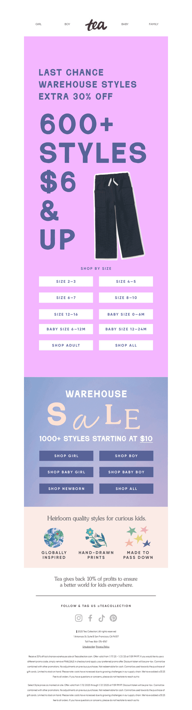 Don’t Miss 600+ Styles at $14 & Under