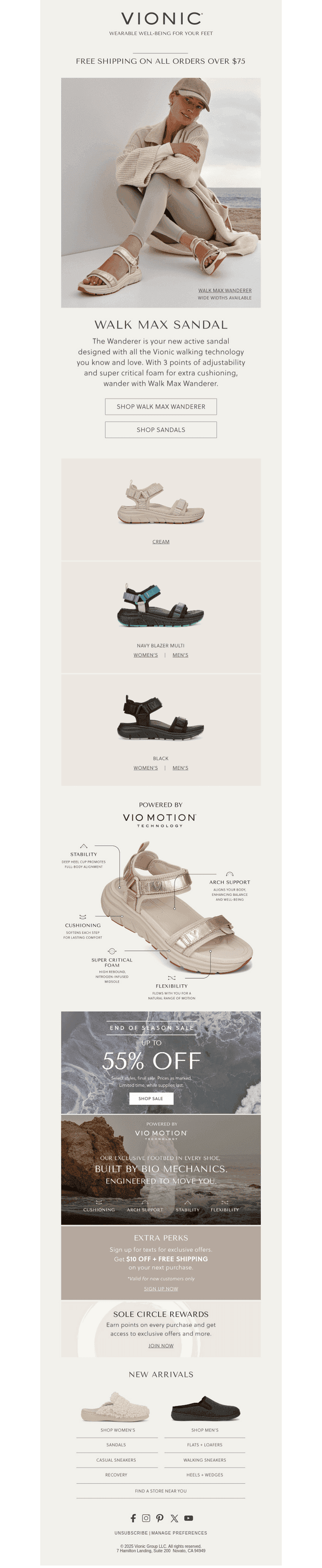 Walk Max Re-Engineered As A Sandal