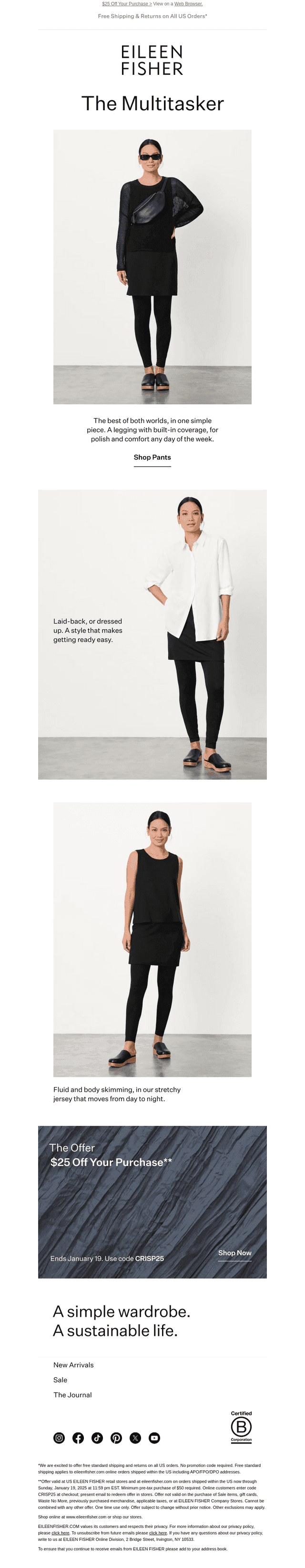 It's Back. The Skirted Legging.