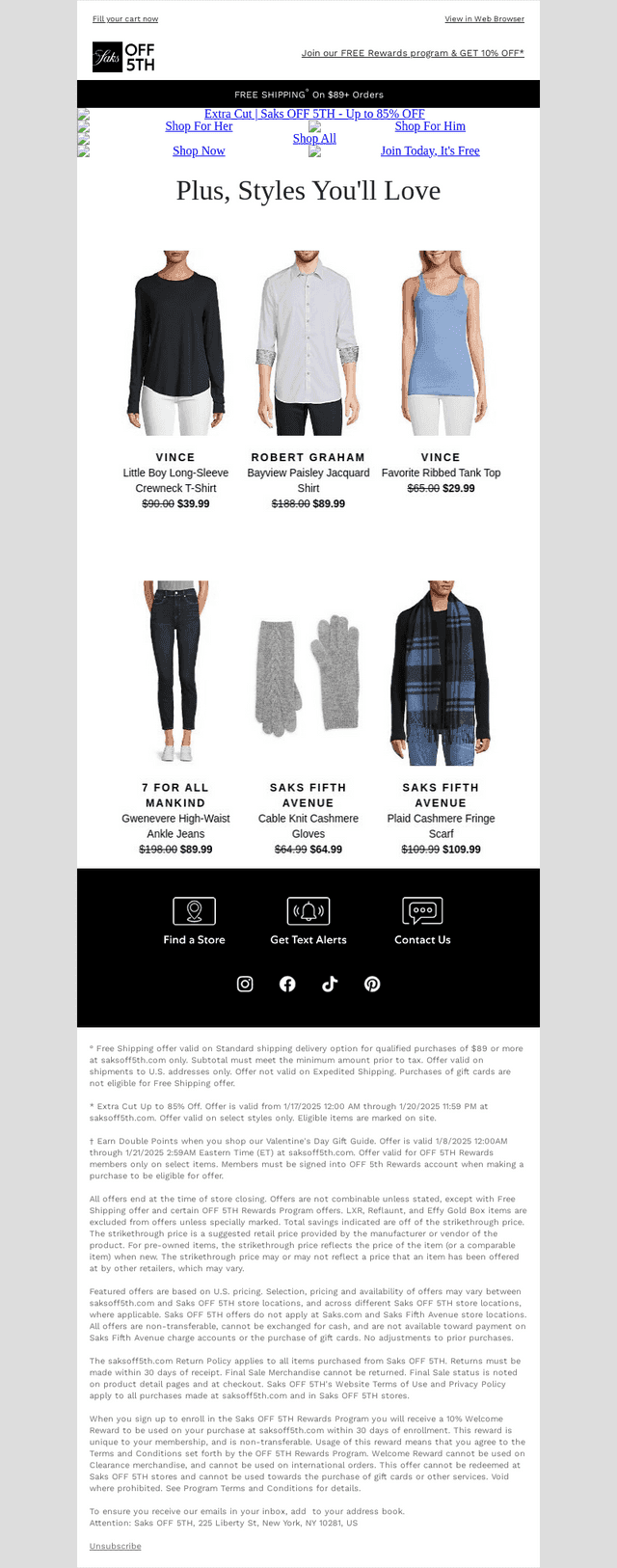 Get on it! Clearance up to 85% OFF
