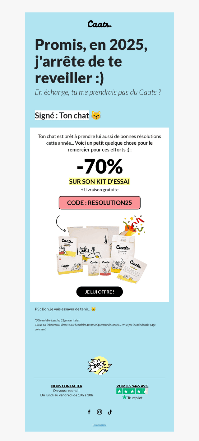 Ton chat est prêt à changer... 🙀