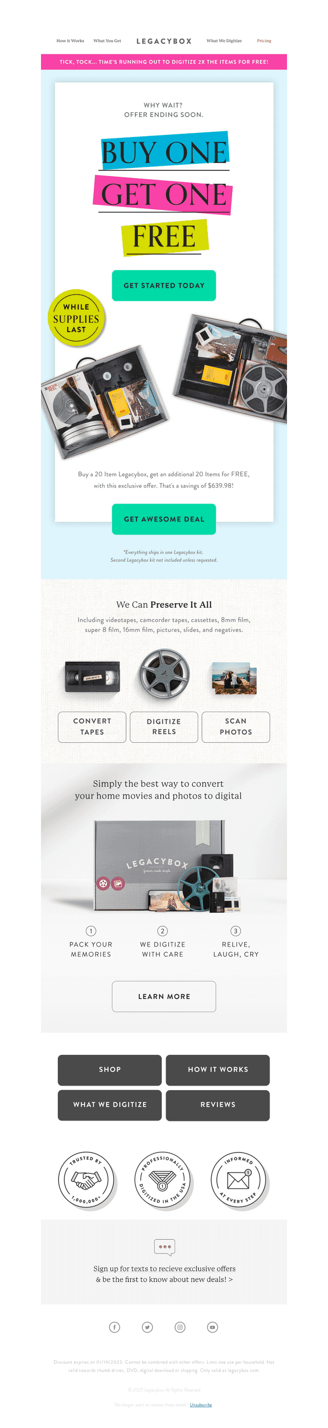 Double the digitized items for FREE?! Don't miss this...
