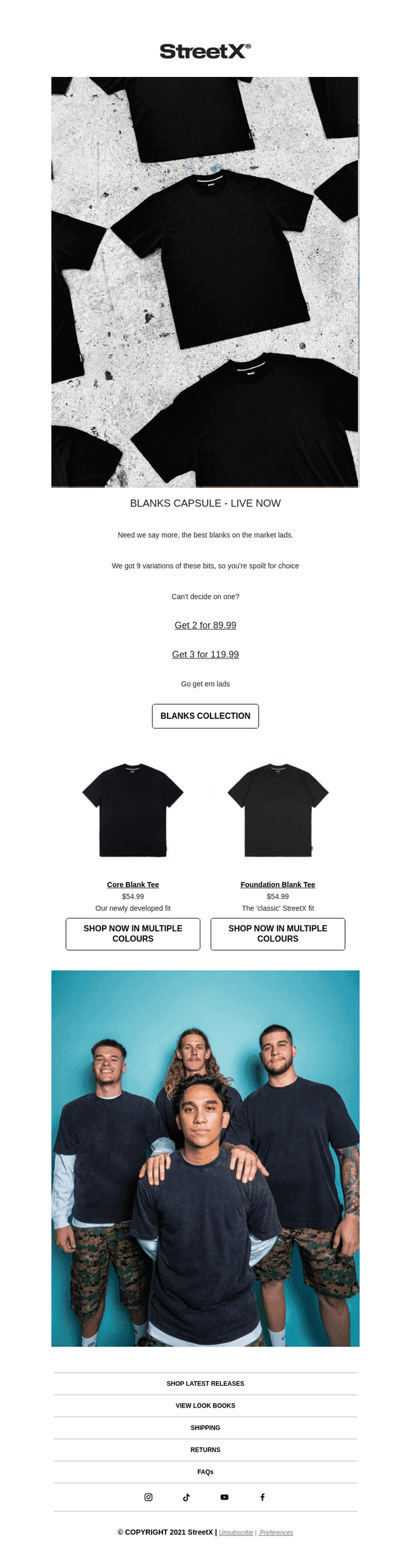 Blanks Capsule - LIVE NOW!