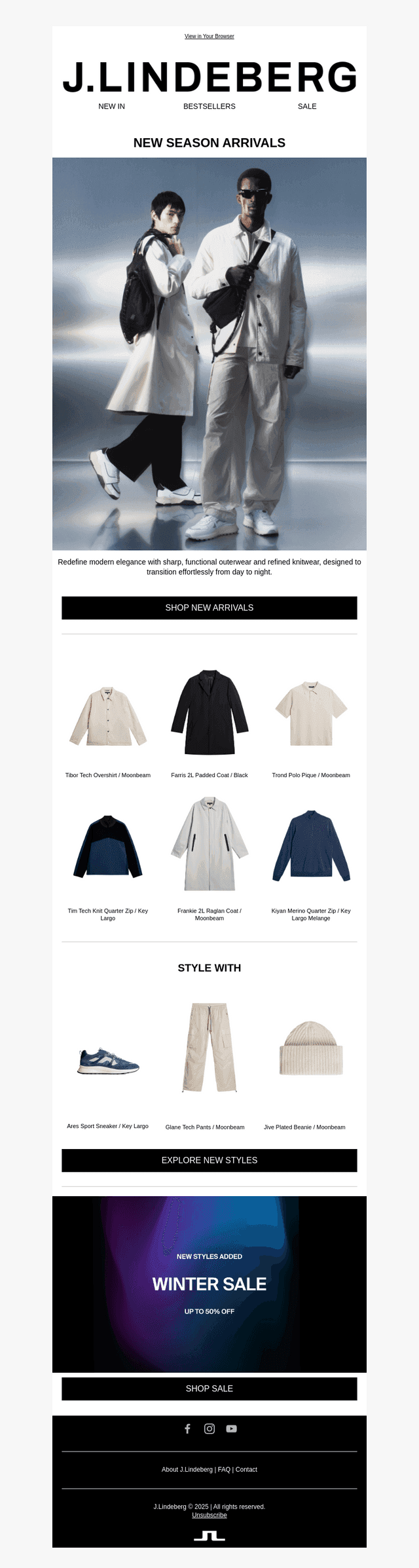 New Season Arrivals