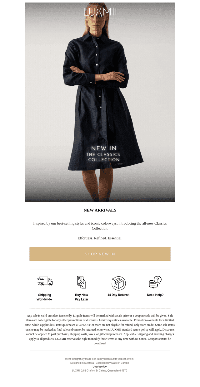 NEW ARRIVALS: The Classics Collection