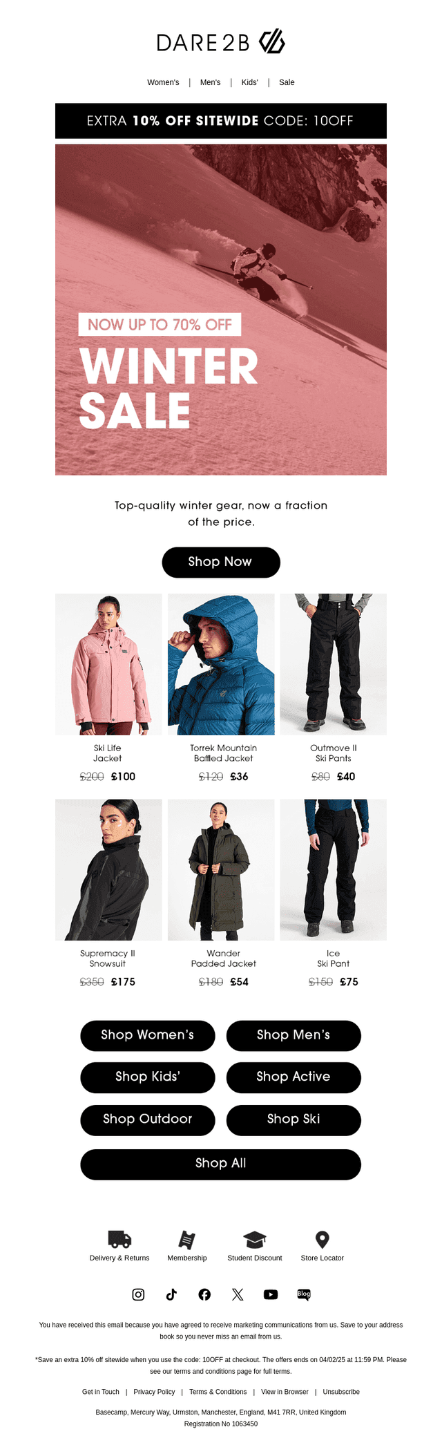 Up to 70% Off Starts Now