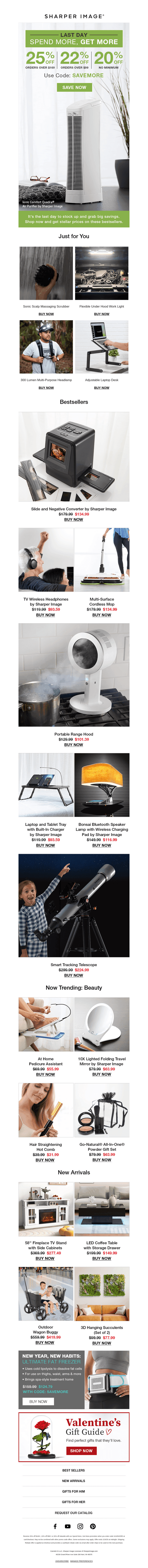 LAST DAY: Get up to 25% off