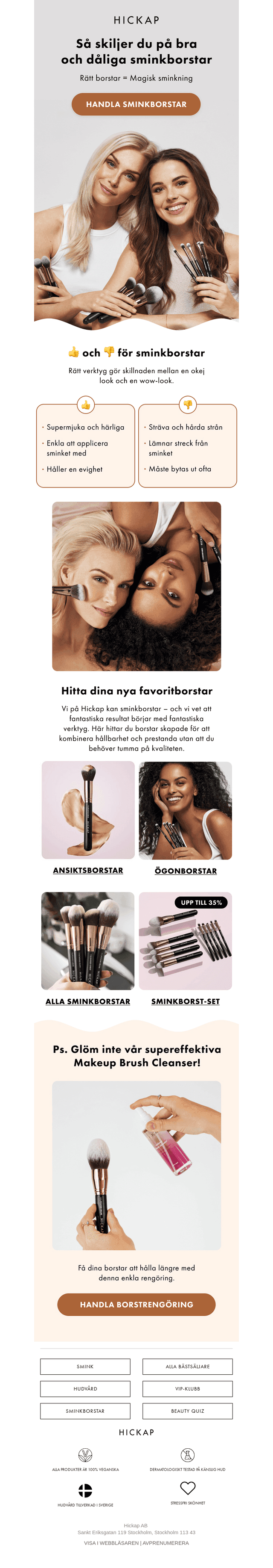 De bästa sminkborstarna för 2025 ✨