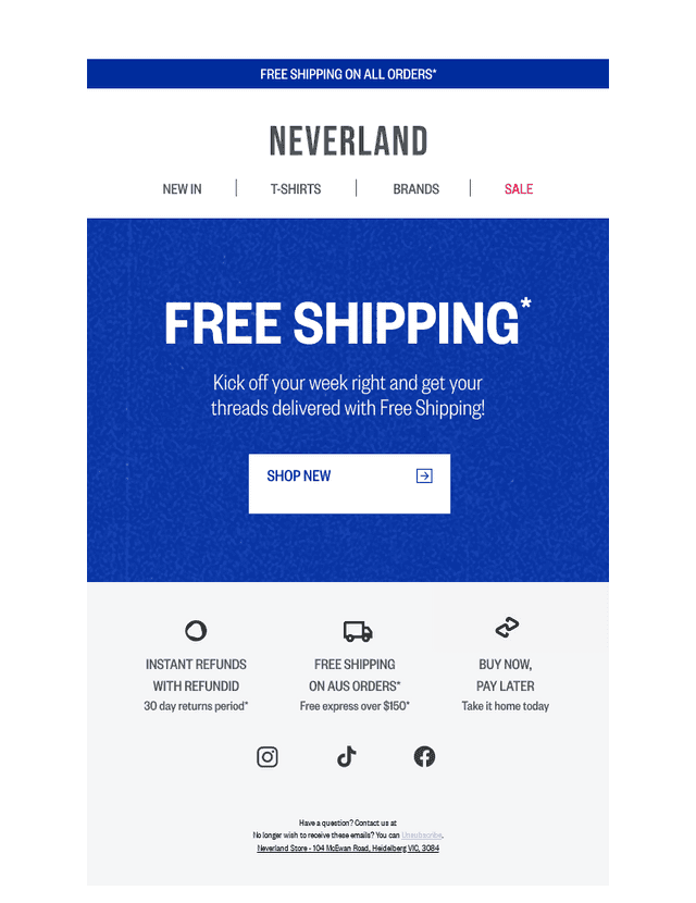 You’ve Got Free Shipping! 🚚