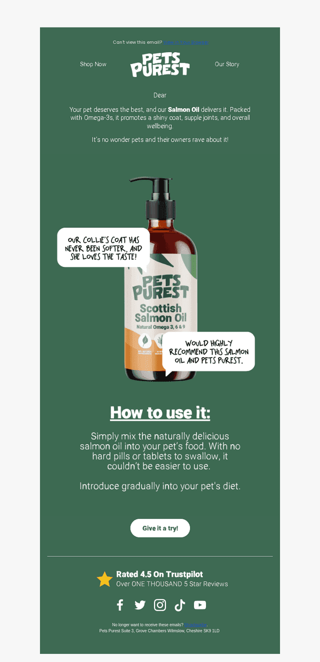 Why Pets Love Our Salmon Oil