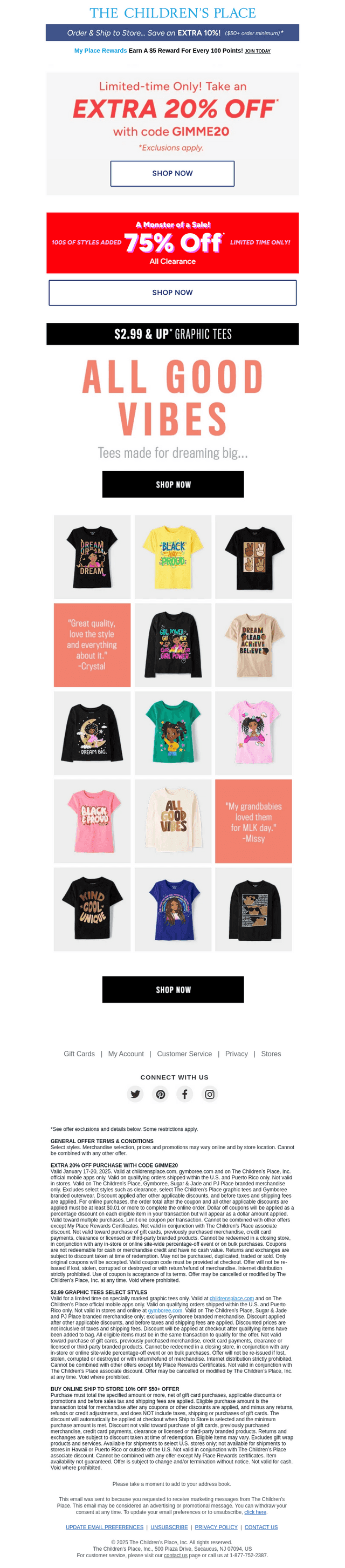 LAST CHANCE: EXTRA 20% OFF Ends Tonight 💖