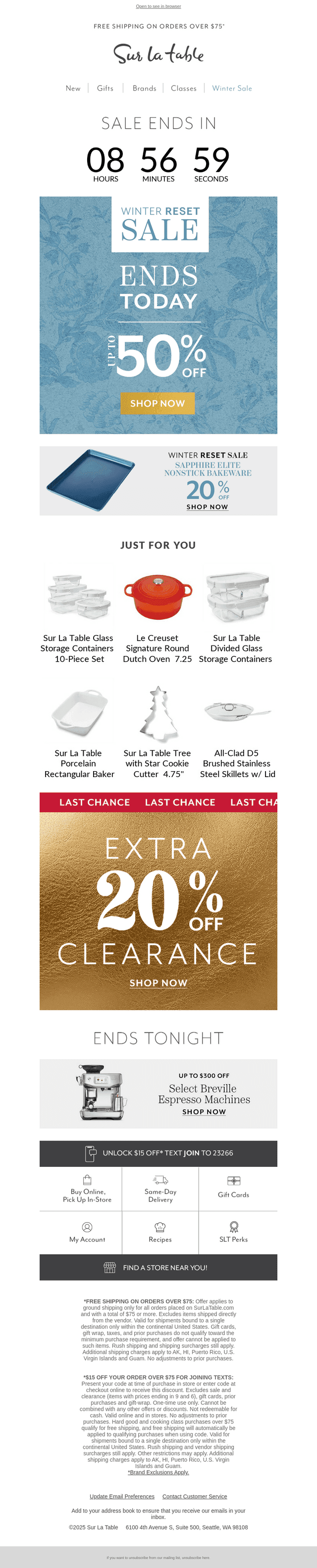 Want 50% off? It's the final hours...