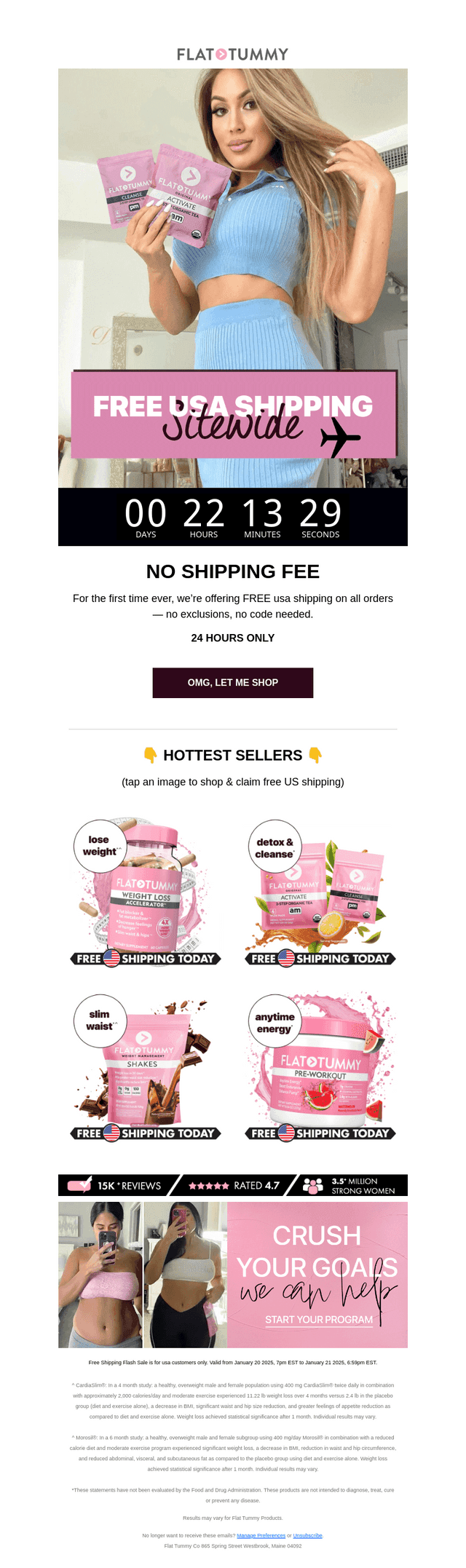 🚨 Free Shipping Flash Sale 🚨