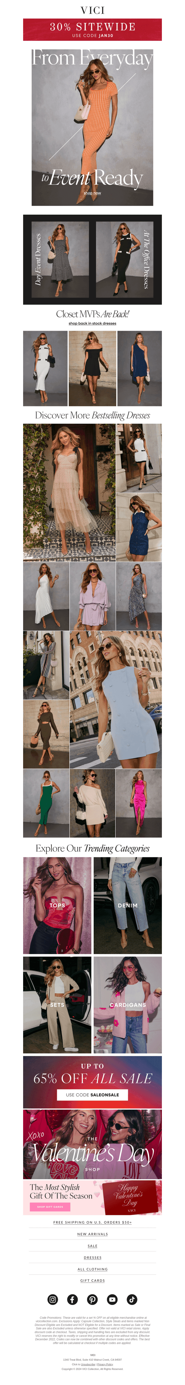 Bestselling Dresses Are BACK! 😍 & 30% OFF
