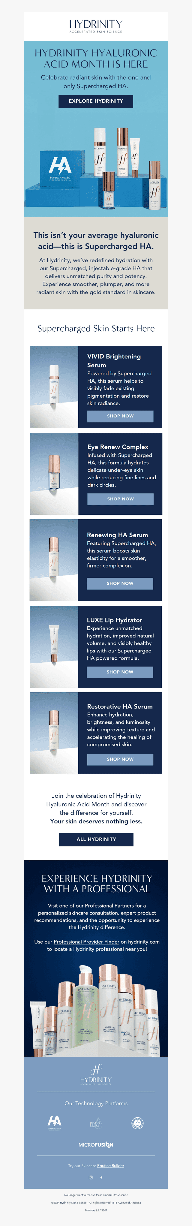 Hyaluronic Acid Like Never Before