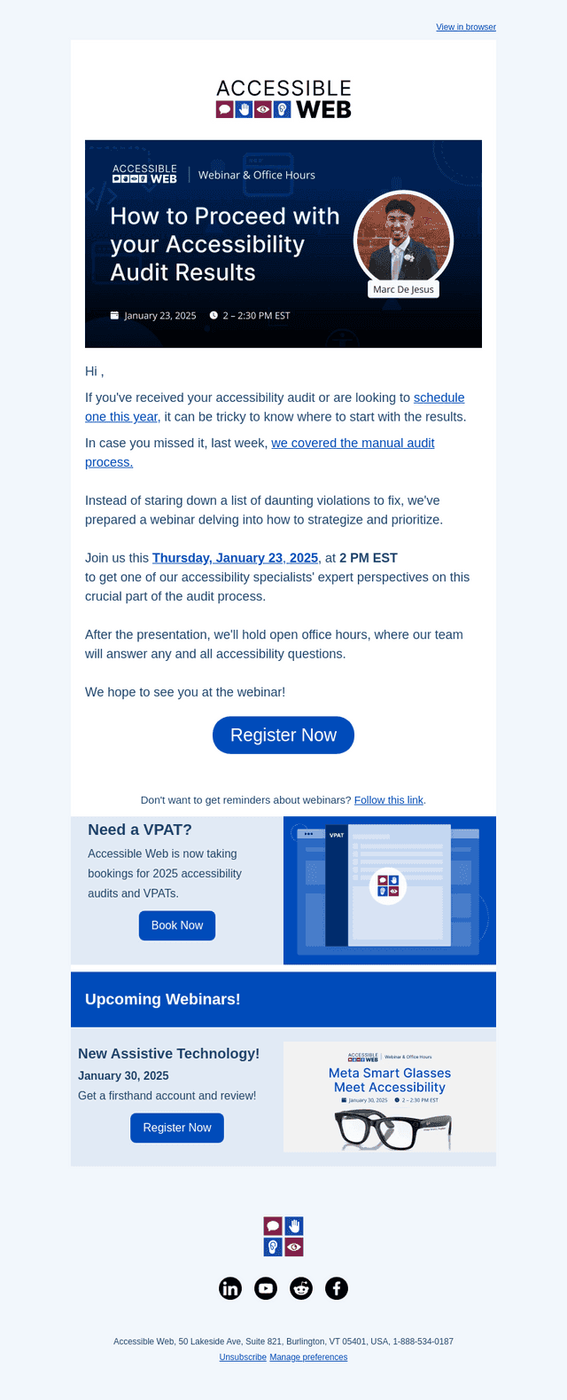 You have your accessibility audit results, now what?
