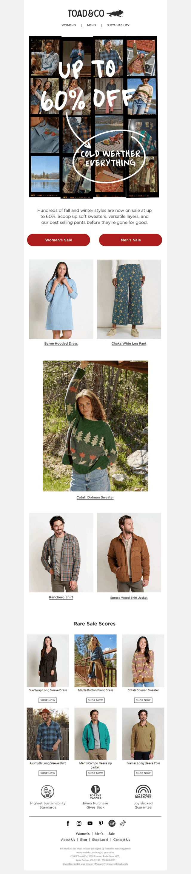 Up to 60% Off Winter's Best