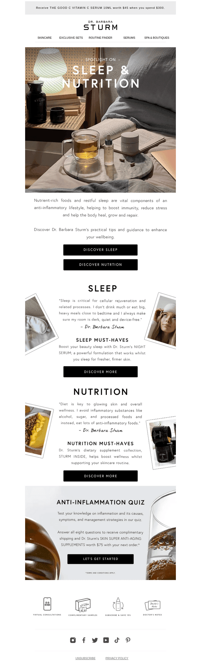 Spotlight on Sleep & Nutrition 😴