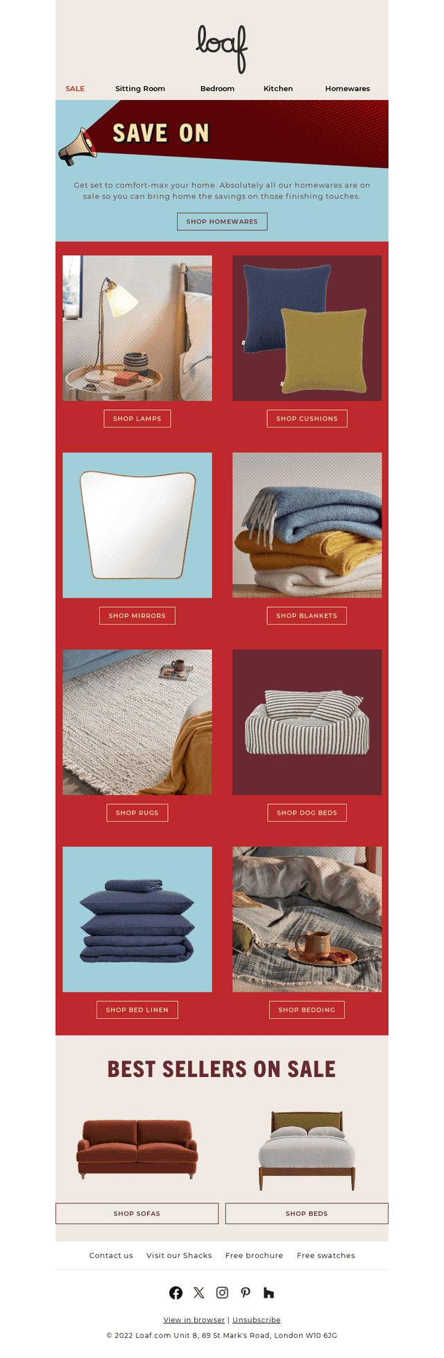 Hurry - save on homewares