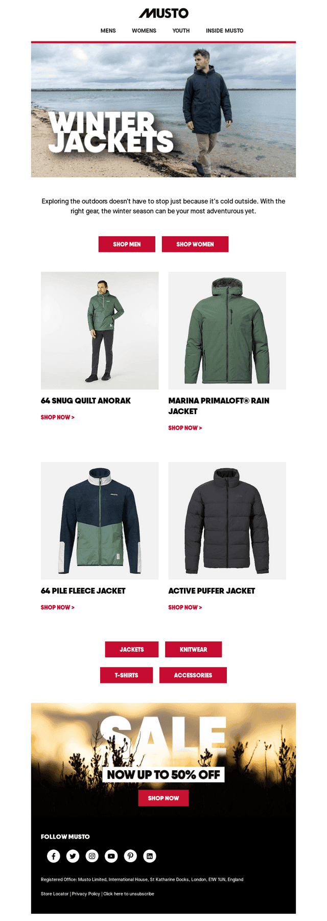 🔥 Warm up with winter jackets