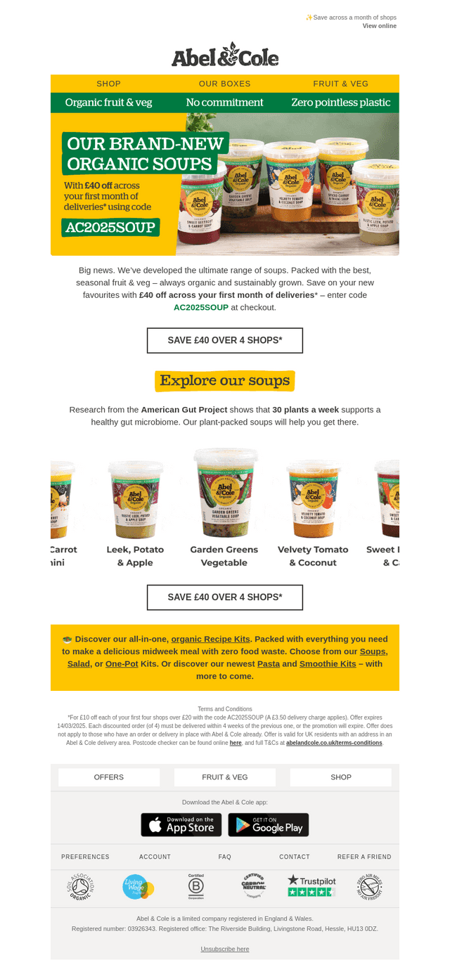 BIG 🥣 launch and £40 off inside