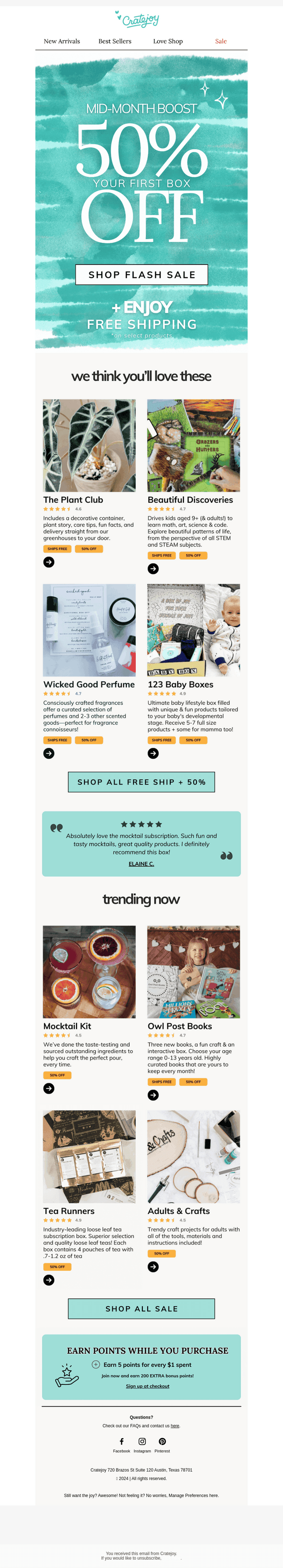 Stop everything: 50% OFF flash sale is LIVE