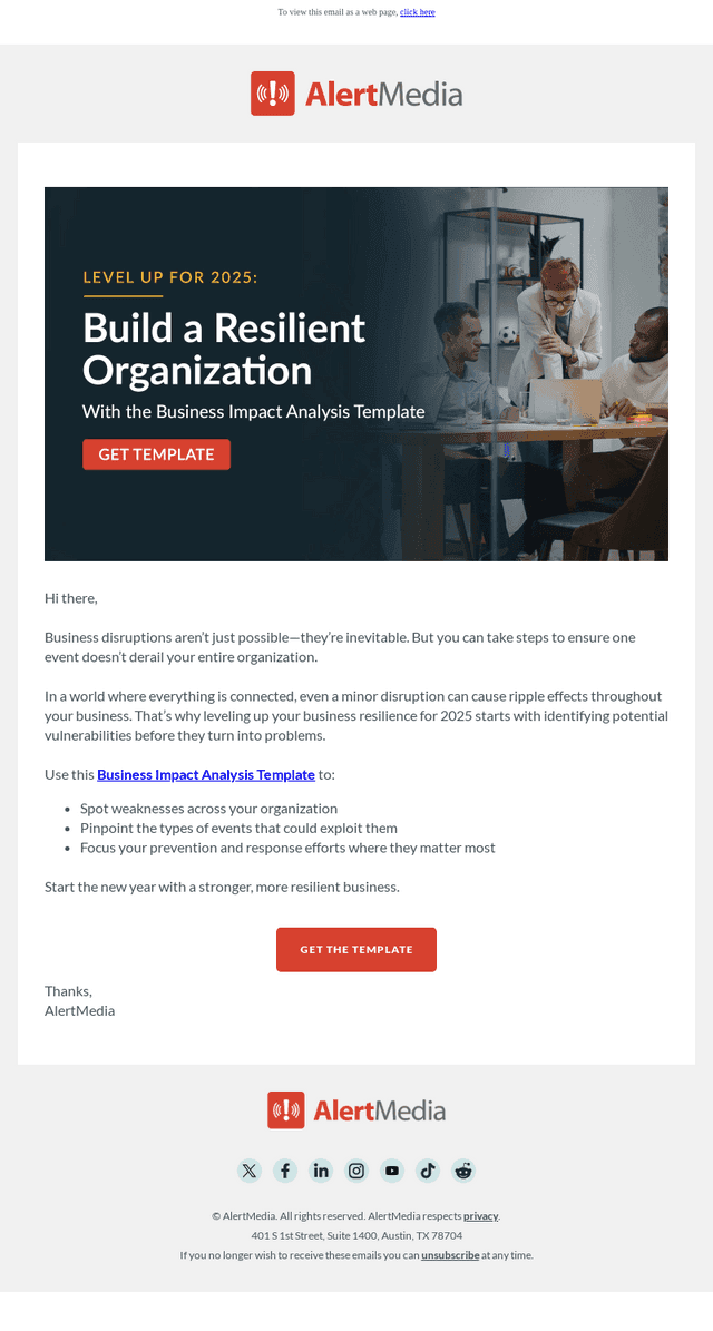 Level Up Your Resilience in 2025