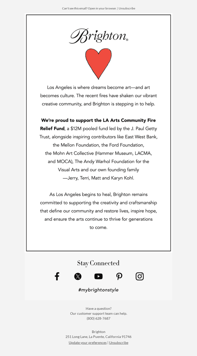 We're Committed to Helping Our Community