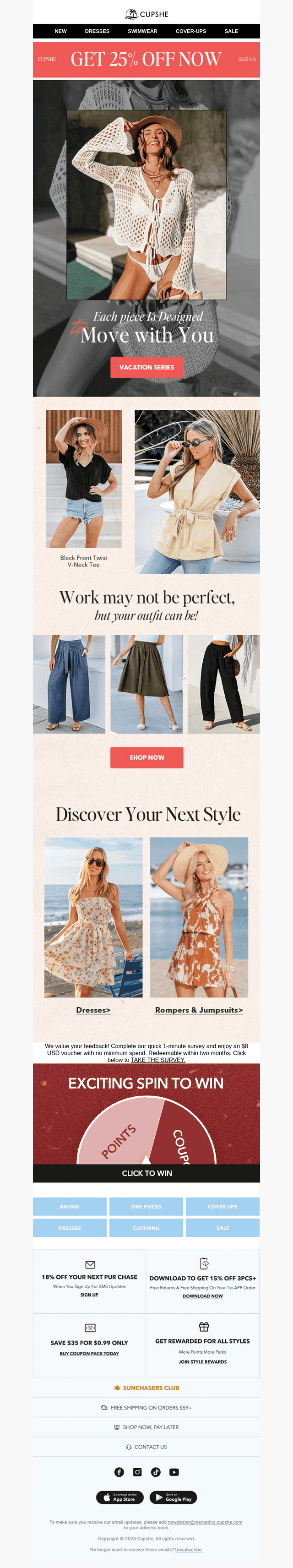You, 25% Off, & All the Style